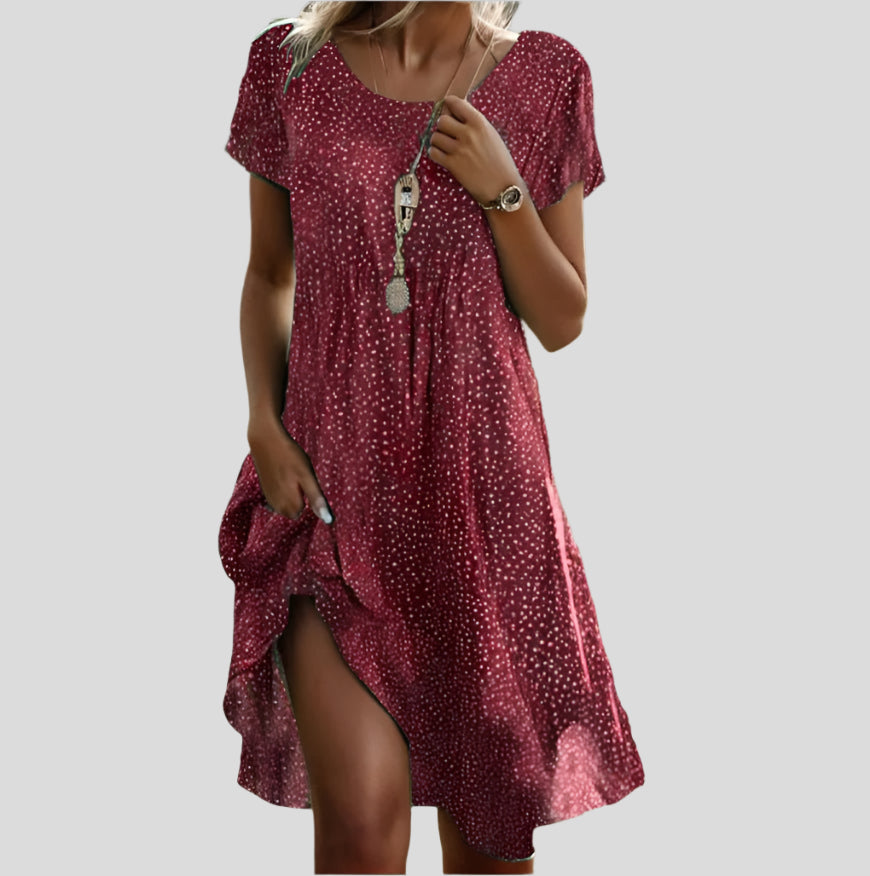 Marnie | Relaxed Floral Shirt Dress