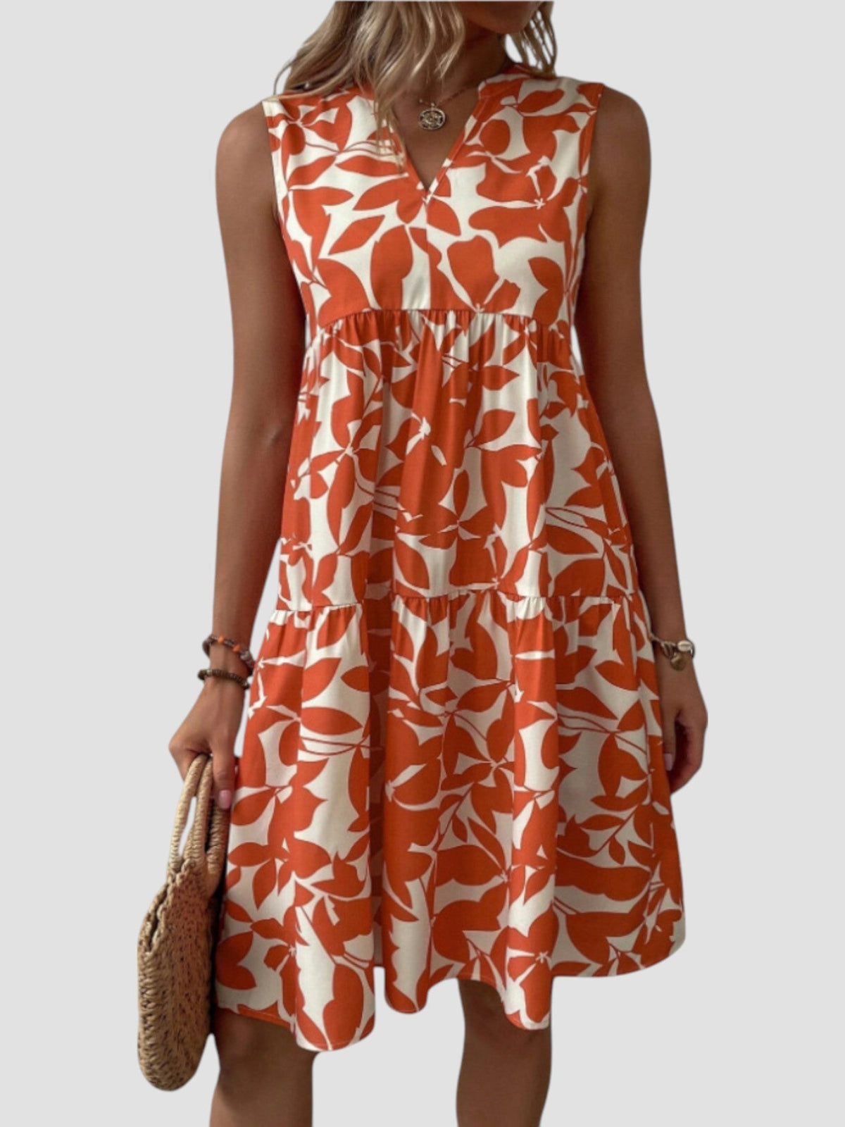 Tahlia | Floral Tiered Midi Dress