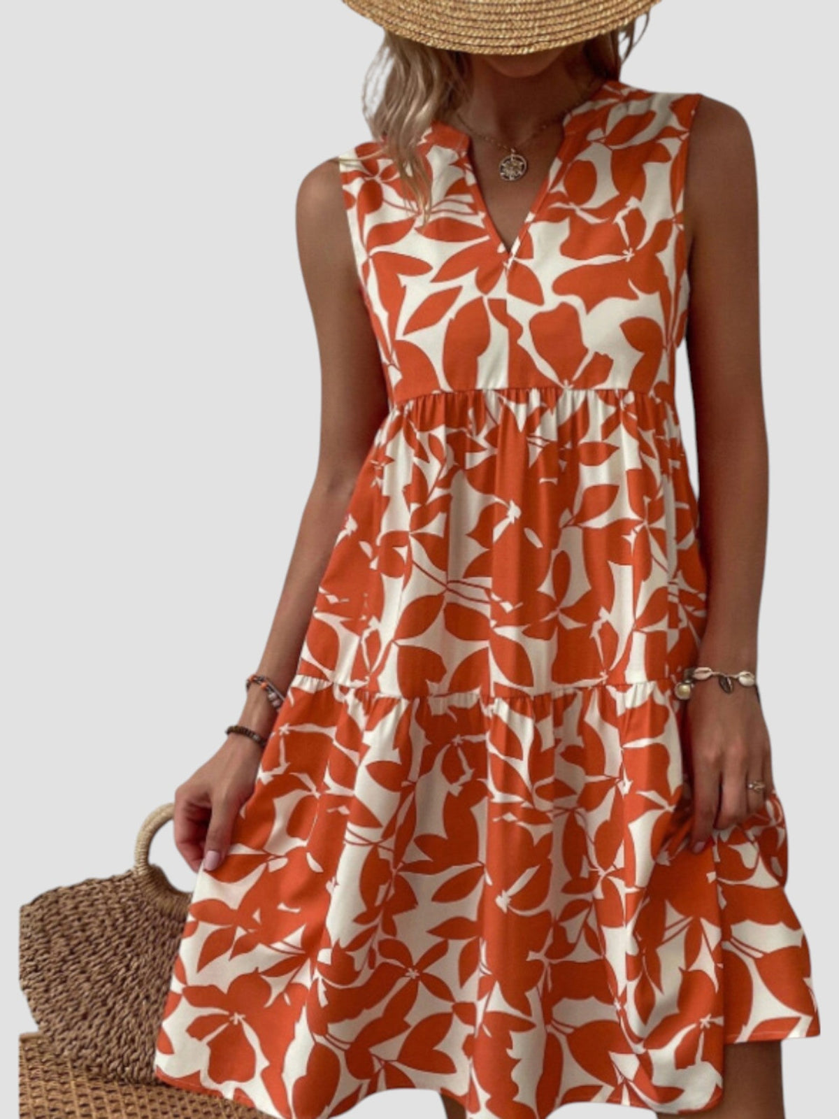 Tahlia | Floral Tiered Midi Dress