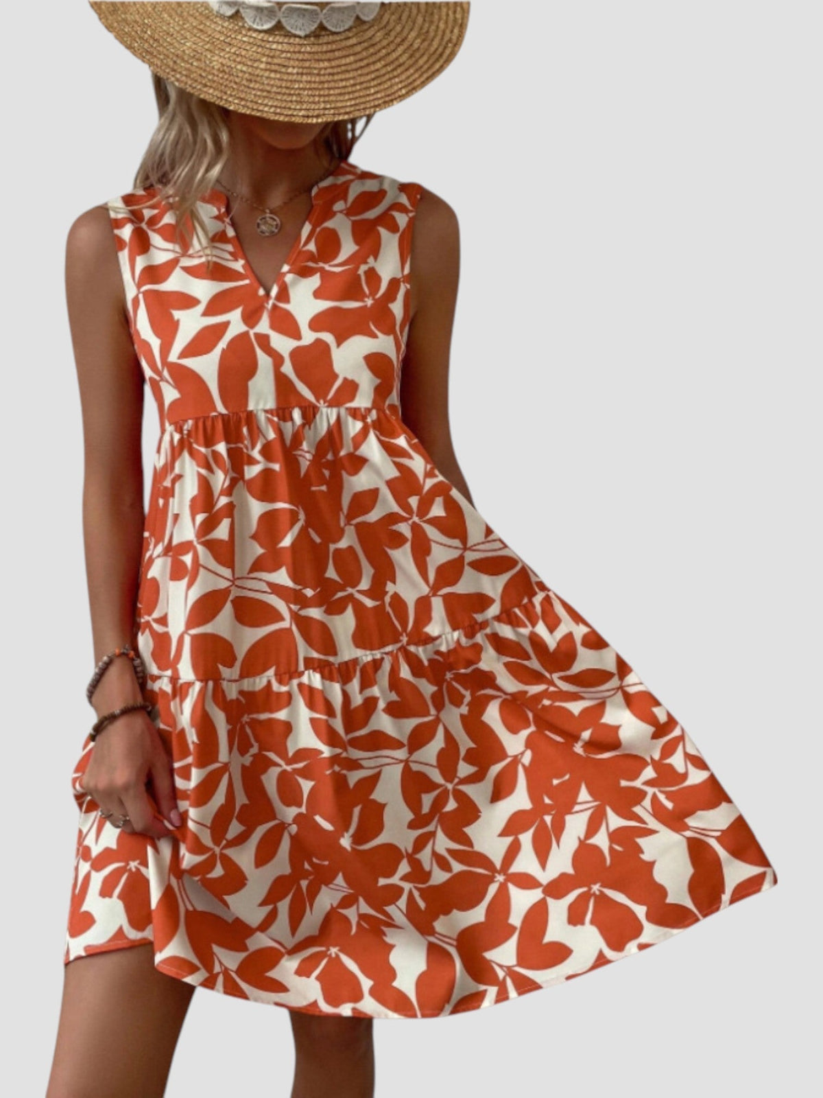 Tahlia | Floral Tiered Midi Dress