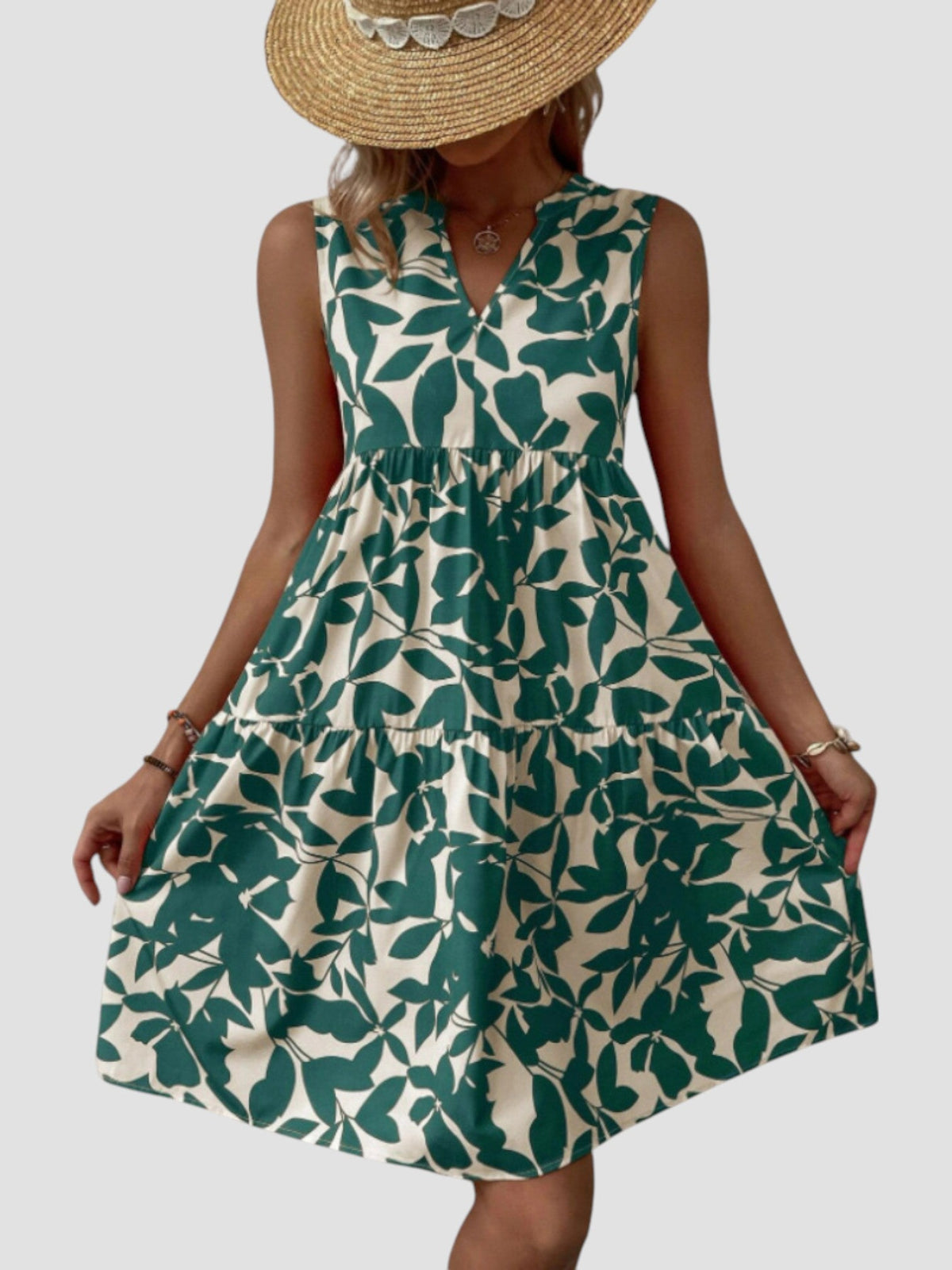 Tahlia | Floral Tiered Midi Dress
