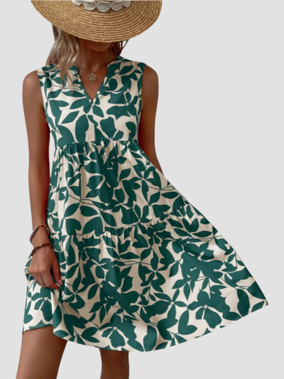 Tahlia | Floral Tiered Midi Dress