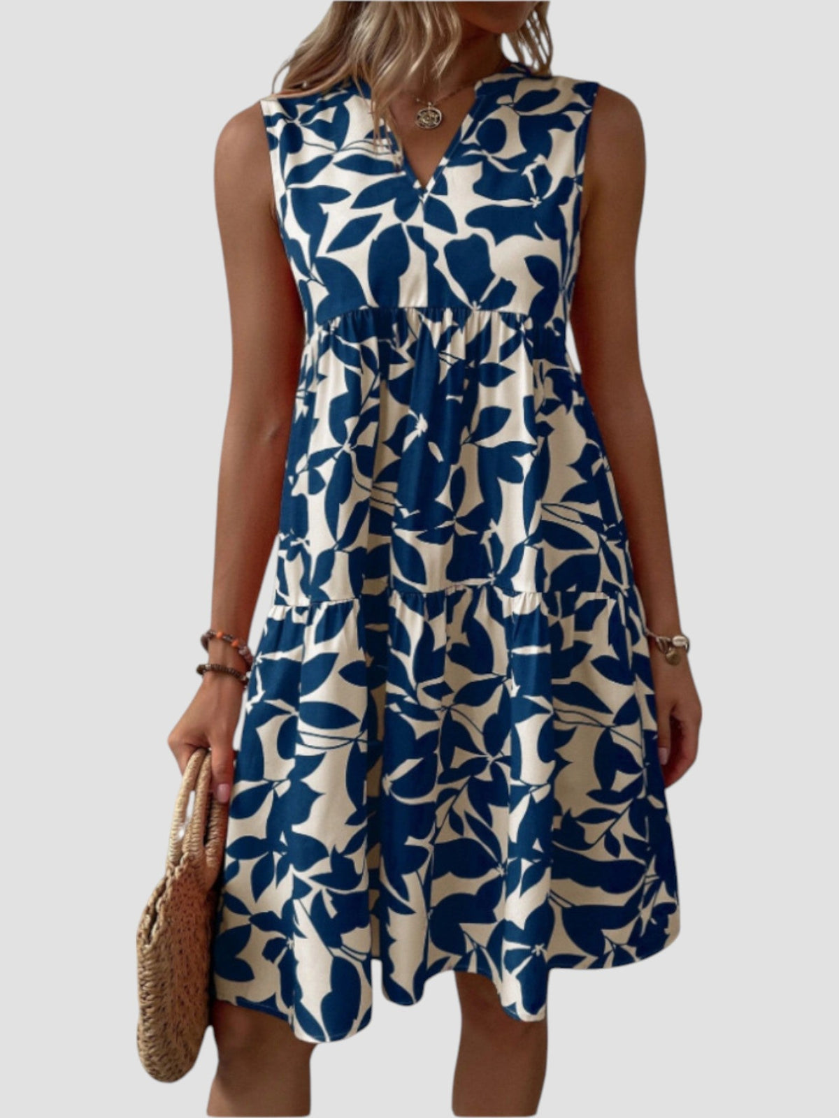 Tahlia | Floral Tiered Midi Dress