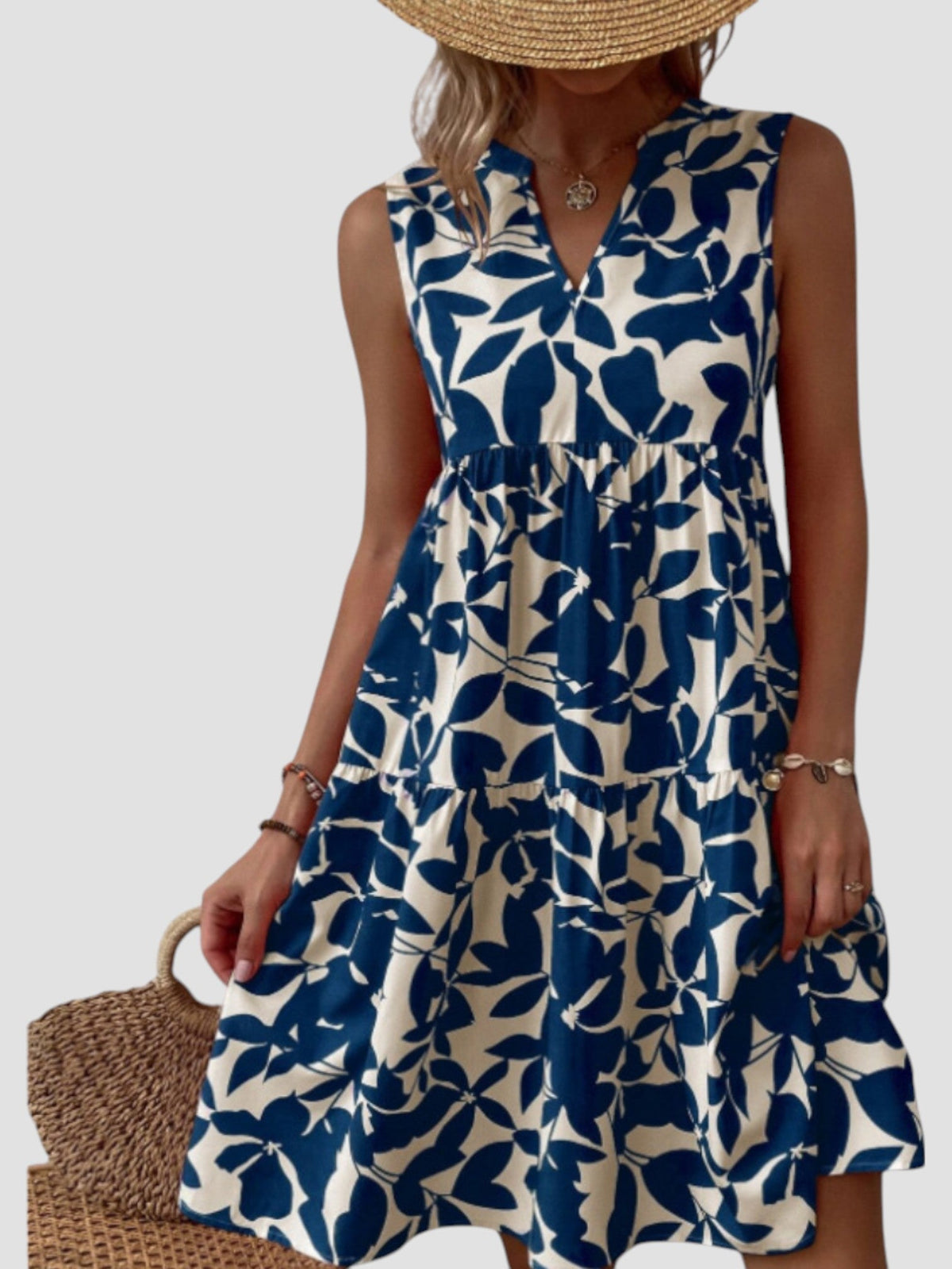 Tahlia | Floral Tiered Midi Dress