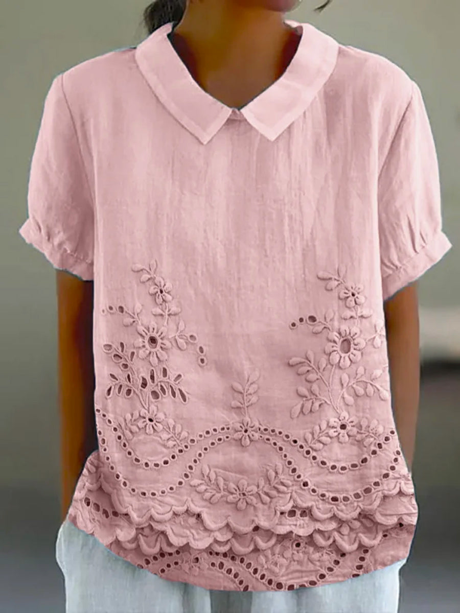 Matilda | Embroidered Relaxed Blouse
