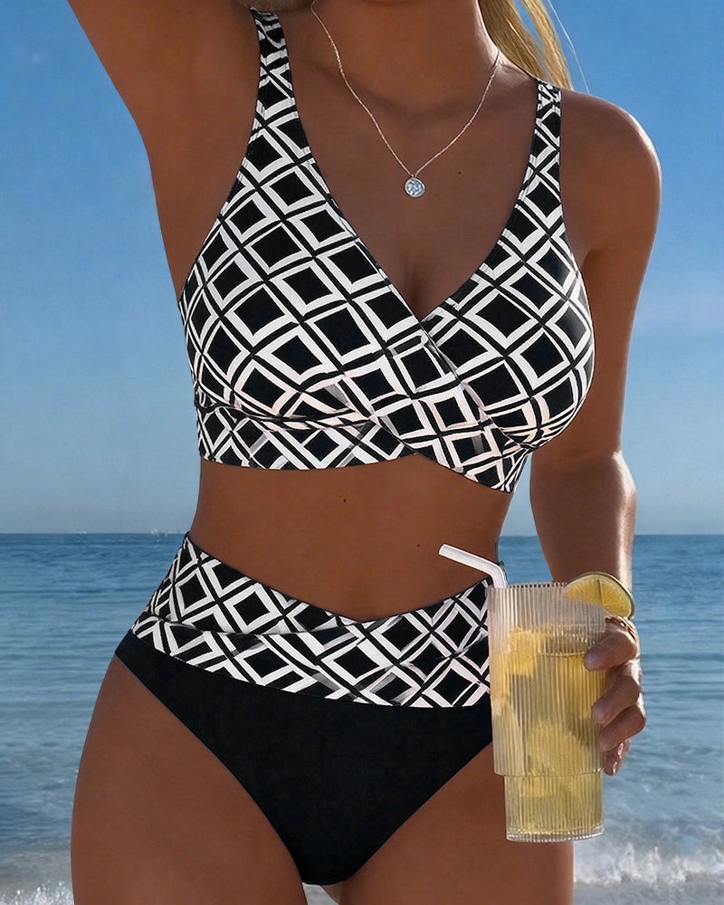 Tahlia | Supportive High-Waisted Bikini Set