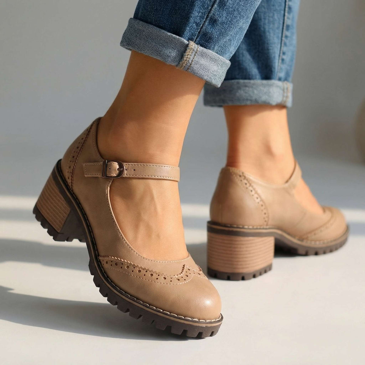 Matilda | T-Strap Heels