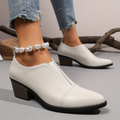 Katrina | Orthopaedic Slip-On Block Heel Shoes