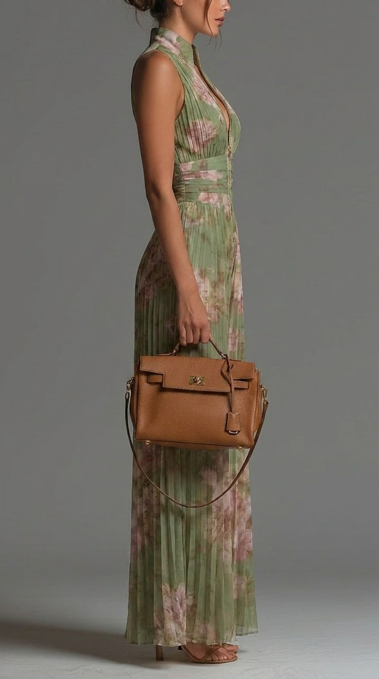 Savannah | Pleated Floral Jumpsuit