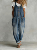 Darcie | Relaxed Denim Jumpsuit
