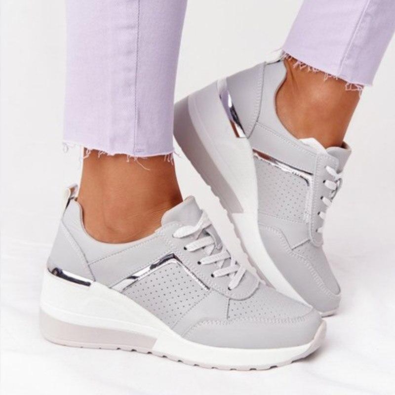 Imogen | Orthopaedic Wedge Sneakers