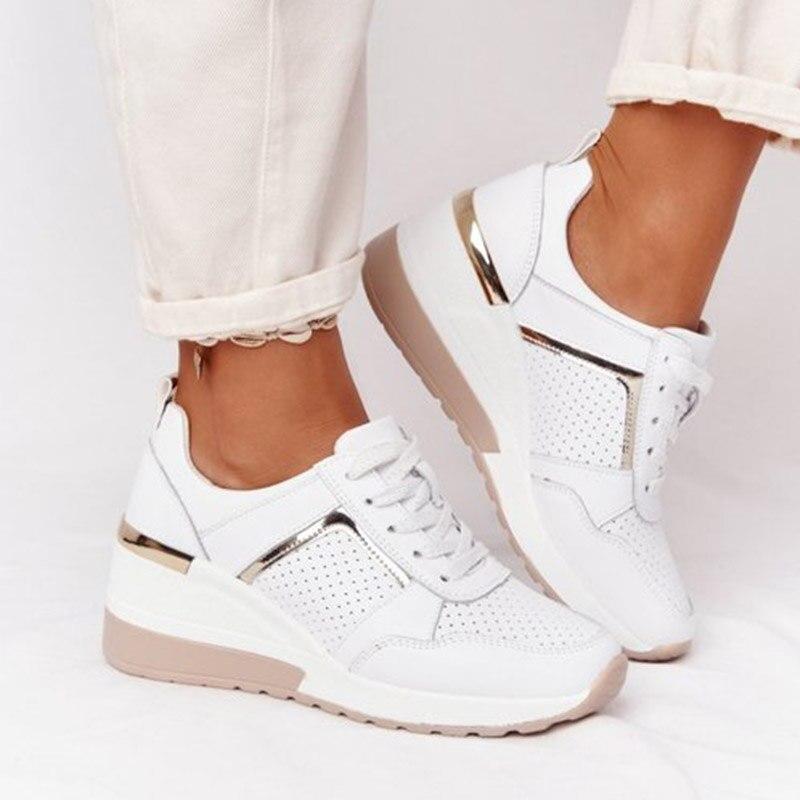 Imogen | Orthopaedic Wedge Sneakers