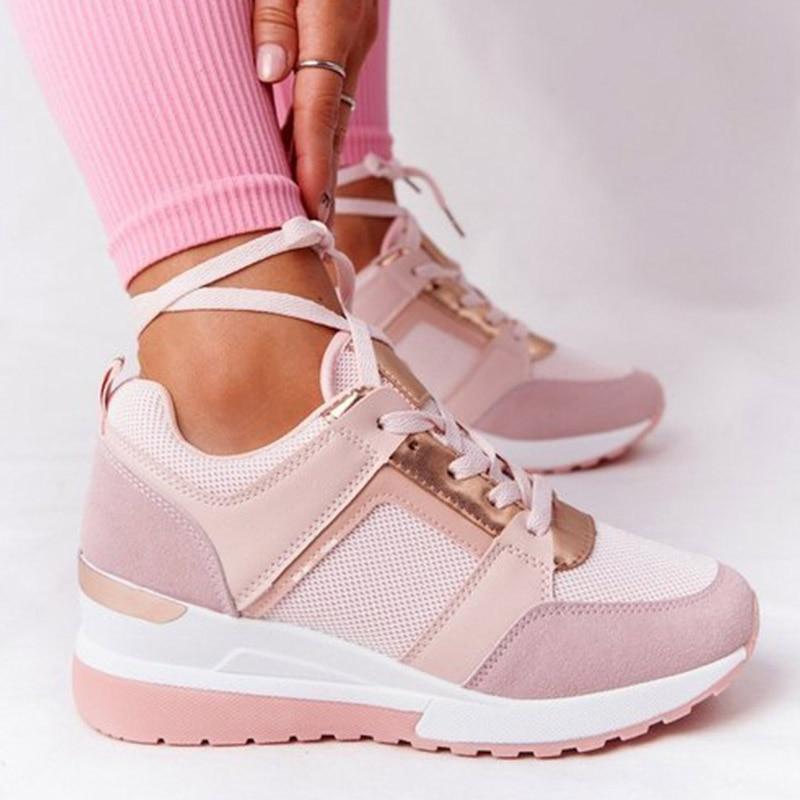 Imogen | Orthopaedic Wedge Sneakers