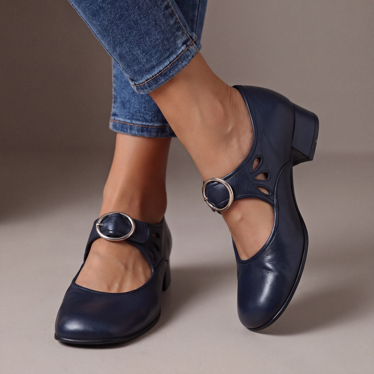 Ruby | Soft Leather Mary Janes