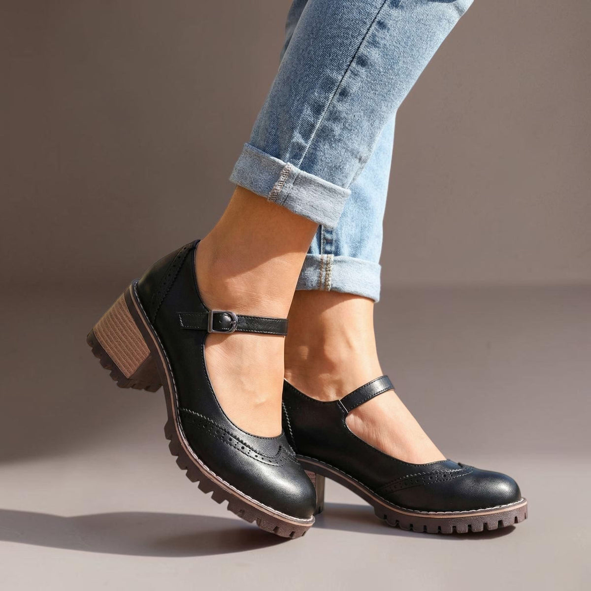 Matilda | T-Strap Heels