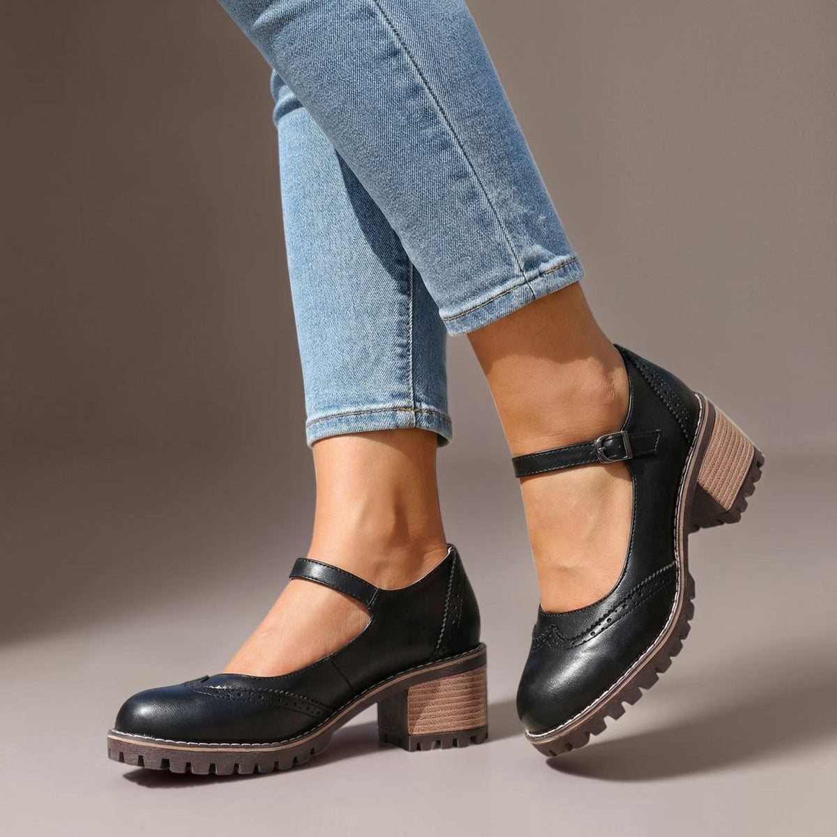 Matilda | T-Strap Heels
