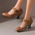 Bonnie | Suede Ankle-Strap Heels