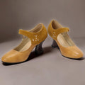 Freya | Button-Strap Heels